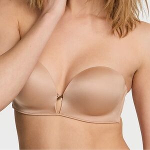 Victoria’s Secret Very Sexy Bombshell Add-2-Cups Push-Up Bra Beige 36B NWT
